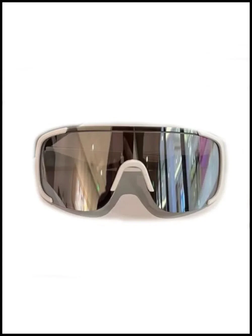 Oversized Shield Wrap Sports Sunglasses UV400 Photochromic